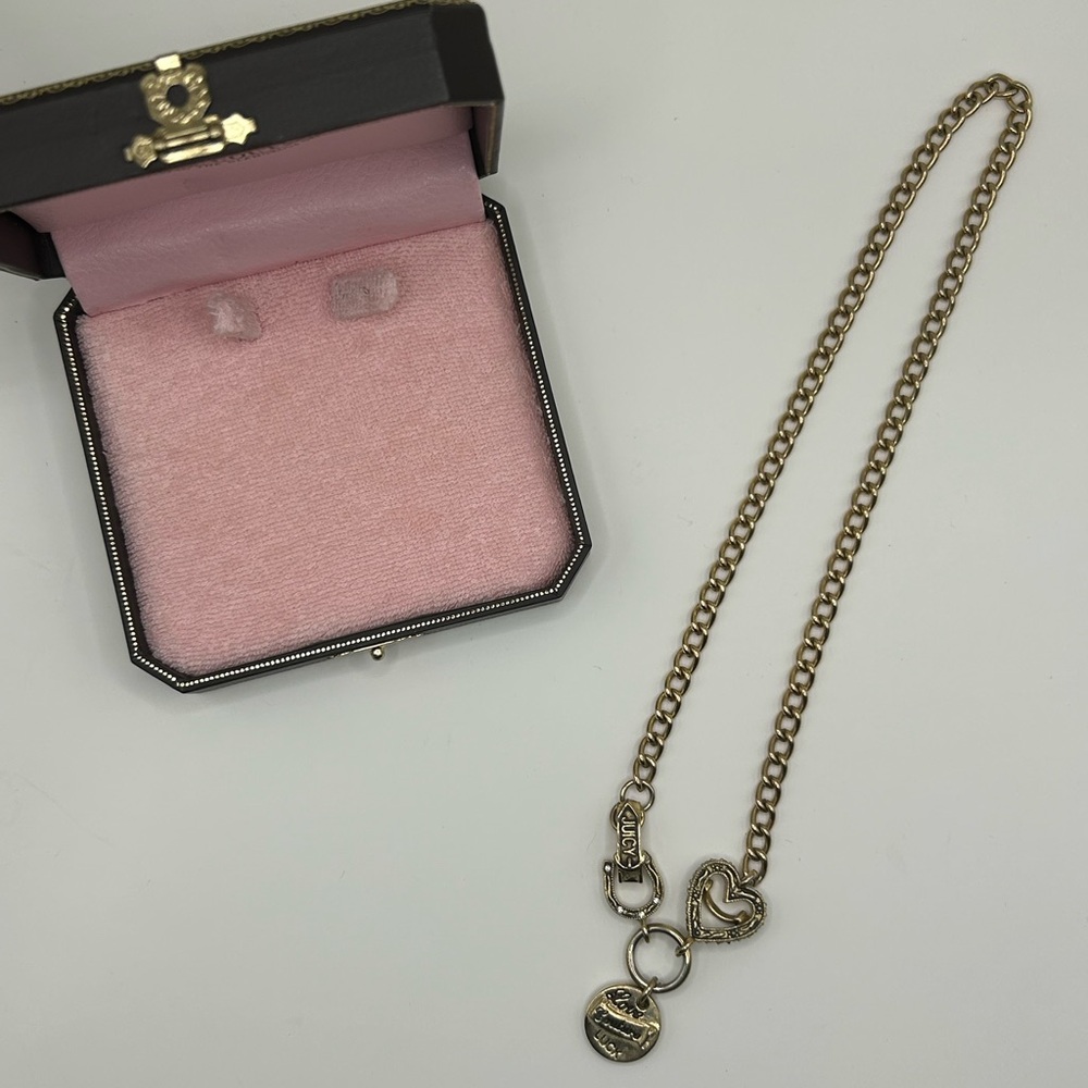 Vintage Juicy Couture Necklace- double sided